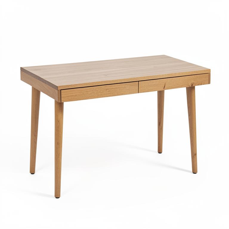 Terra Solid Oak Writing Desk 140cm